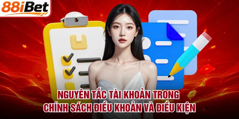 Nguyên tắc tài khoản trong chính sách điều khoản và điều kiện