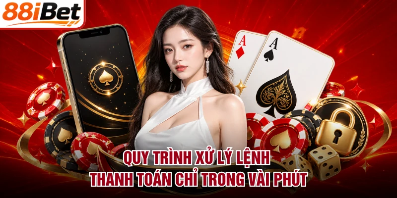 Quy trình xử lý lệnh thanh toán chỉ trong vài phút