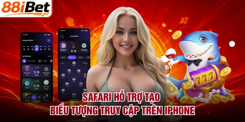 Safari hỗ trợ tạo biểu tượng truy cập trên iPhone