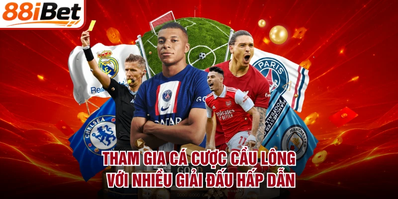 Tham gia cá cược cầu lông với nhiều giải đấu hấp dẫn